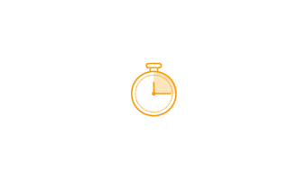 Illustration chronomètre orange symbolisant le temps restant pour escape game
