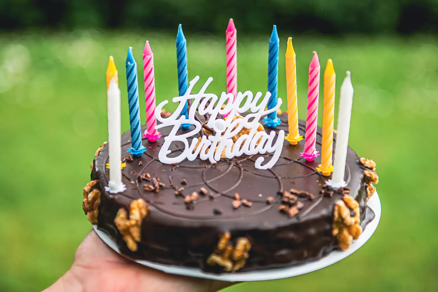 Gâteau au chocolat pour célébrer un anniversaire en escape game