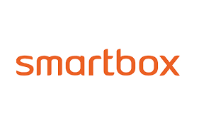 Logo officiel de la marque Smartbox sur fond blanc